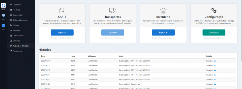 Envio Mensal Automático - Passo 1