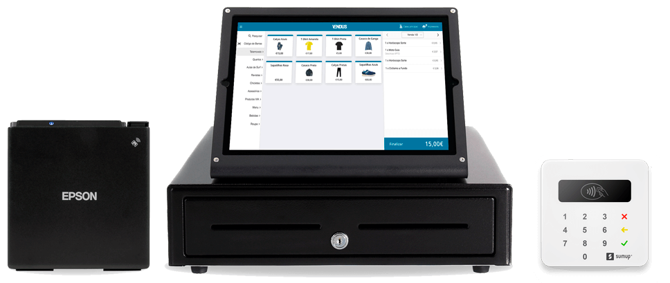 Funcionalidades POS para Retalho